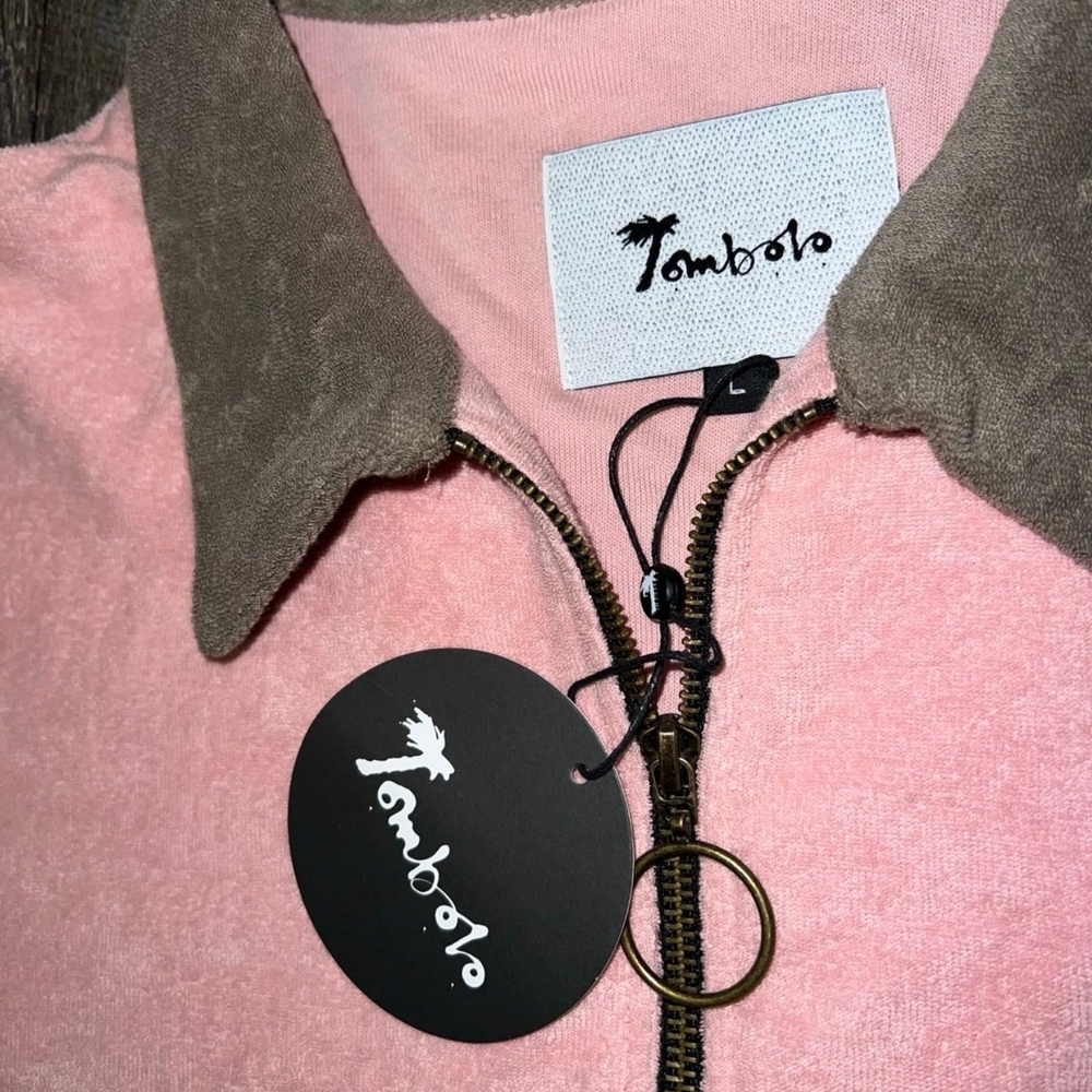 Tombolo Pink and Zip-Up Cabana Shirt
